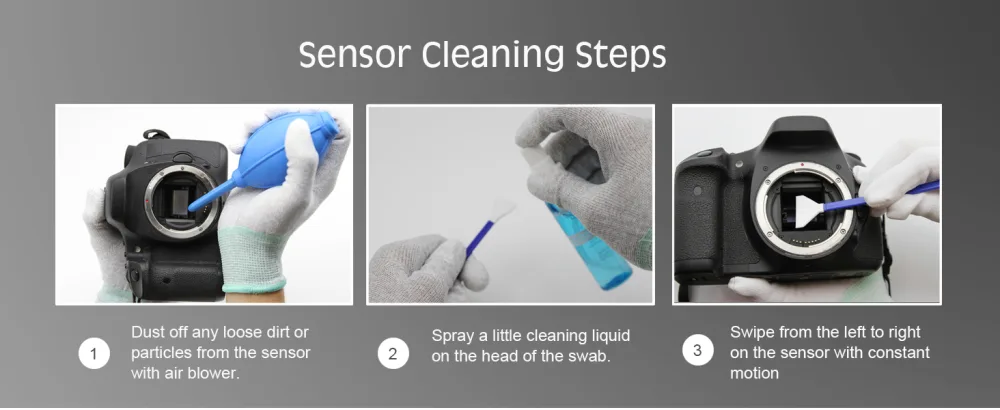 AAWipes Sensor Cleaning Swabs for APS-C Sensors of DDR DSLR or SLR Camera (20 Pack of 16 mm Sensor Cleaning Swabs) - 1524