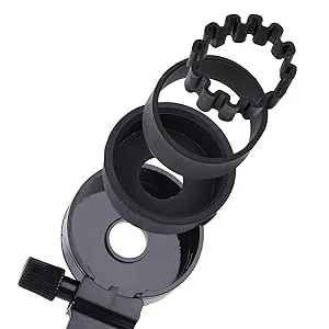 LAKWAR Telescope Phone Adapter, Universal Cell Phone Mount Compatible Binoculars, Monocular, Microscope, Spotting Scope, Telescope, Smartphone Holder Clip Bracket Fits Almost of Mobile Phones - eyepiece cap full range phone adapter