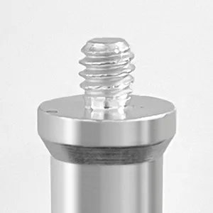 LimoStudio 2-Pack Standard 1/4 to 3/8-inch Male Convert Screw Threaded Adapter Spigot Stud for Flash Bracket Light Stand, Hot Shoe Adapter, AGG2791 - AGG2791