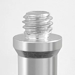 LimoStudio 2-Pack Standard 1/4 to 3/8-inch Male Convert Screw Threaded Adapter Spigot Stud for Flash Bracket Light Stand, Hot Shoe Adapter, AGG2791 - AGG2791