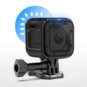 Sametop Frame Mount Housing Case Compatible with GoPro Hero 5 Session, Hero 4 Session, Hero Session Cameras Standard - hero4 session frame