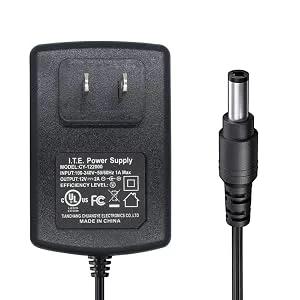 UL Listed AC to DC 12V 2A Power Supply Adapter 5.5mm x 2.1mm for CCTV Camera DVR NVR,LED Strip,24 Watt Max,1.2m Cord 1-Pack - product information 16