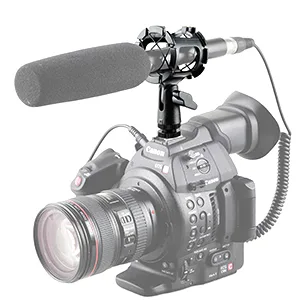 SMALLRIG Microphone Shock Mount with Cold Shoe Pinch for Camera Shoes and Boompoles 1859 - 1859