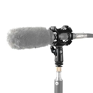 SMALLRIG Microphone Shock Mount with Cold Shoe Pinch for Camera Shoes and Boompoles 1859 - 1859