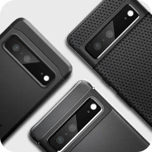 Spigen Camera Lens Screen Protector GlasTR EZ Fit Optik Designed for Pixel 7 Case Friendly - Black 2 Pack - product information 6