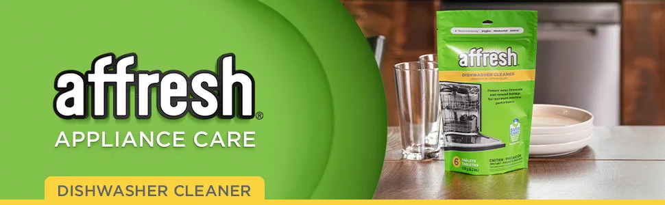 Affresh W10282479 Dishwasher Cleaner, 1 Pack White - 6 ct dish