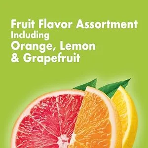 Amazon Basic Care Vitamin C Supplement Drops, Lemon, Orange & Grapefruit, 140 Count (Previously SoundHealth) - Flavor assortment