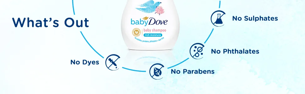 Dove Baby Rich Moisture Shampoo (200ml) - product information 6
