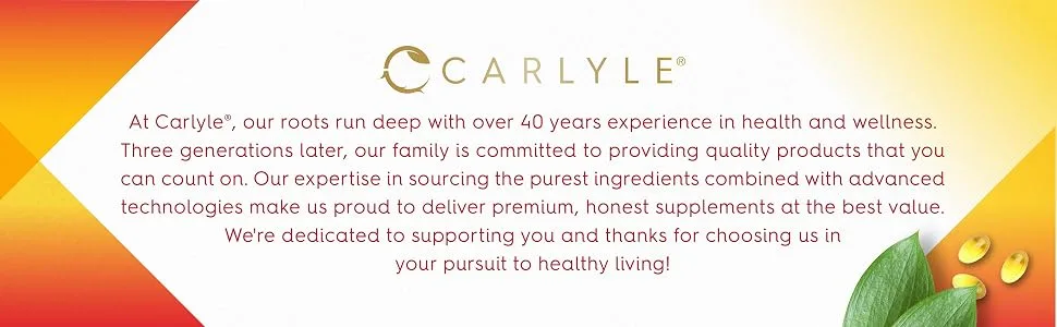 Carlyle Vitamin D3 2000 IU Softgels | 400 Count | Non-GMO, Gluten Free Formula | 50 mcg | Vitamin D Supplement - Carlyle