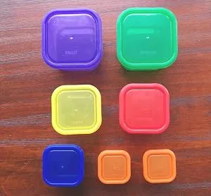 FIXBODY 7PCS Portion Control Containers, Color-Coded Labeled, 21 Day Lose Weight System (Use Guide, 21 Day Tracker and Recipe Ebook Include) 7 PCS - product information 4