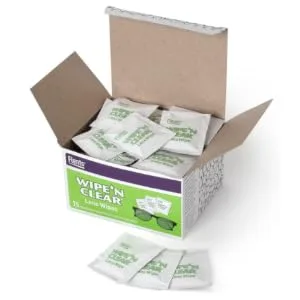 Flents WIPE'N Lens Wipes, Clear, 75 Count 75 Count (Pack of 1) - product information 2