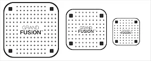 Grand Fusion Silicone Food Wrap 4 pk, Reusable Super Flexible, Stretchable Wraps - product information 9
