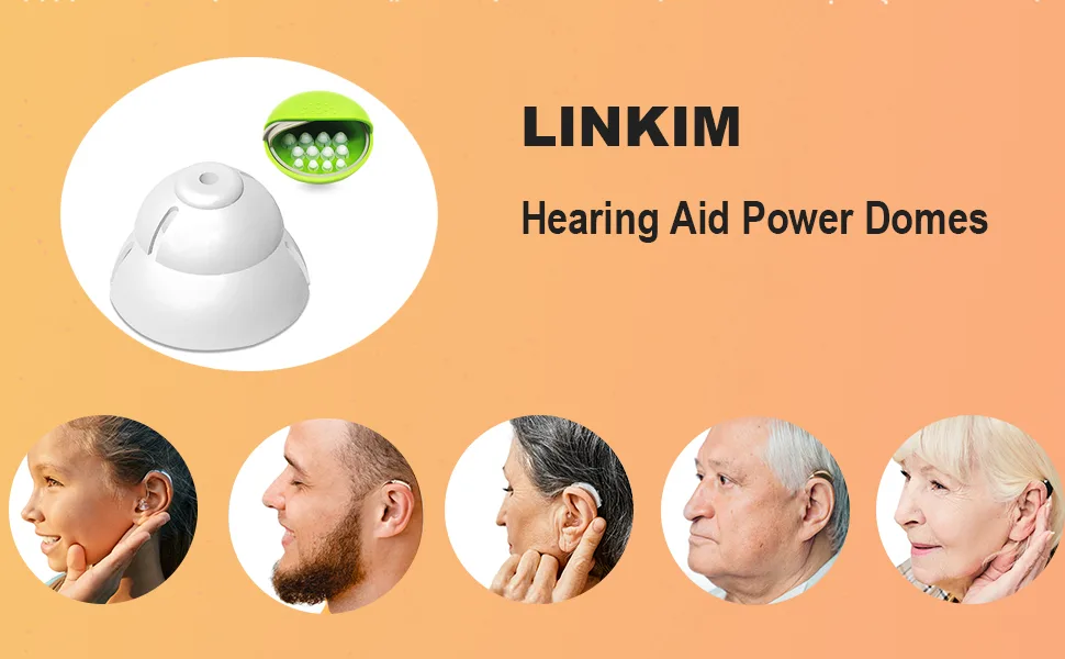 (7mm/9mm/12mm * 12 Packs) Hearing Aid Amplifier Domes Accessory Double Layer Domes Set for Open Fit RITE with Carry Case - power domes