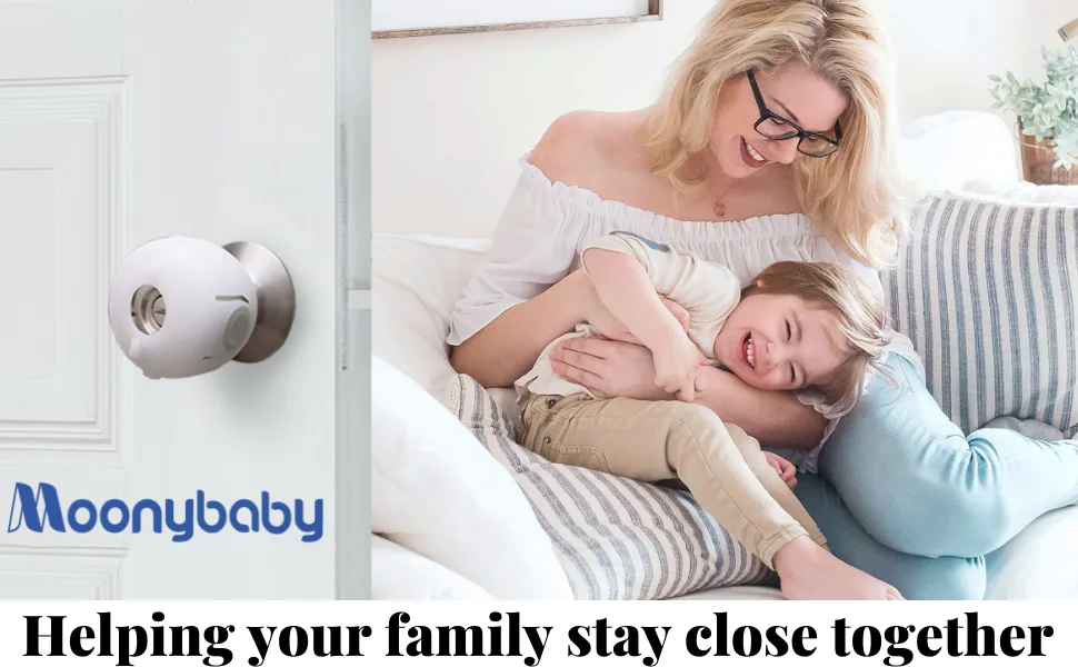 Moonybaby Door Knob Child Proof, 4 Pack, White - product information 12