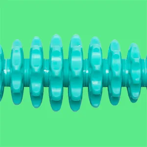 OVERNEWS Massage Roller Stick, Cellulite Massager, Therapy Muscle Roller for Back, Fascia, Legs,Foot, Neck (Light Blue) - 12 independent rollers