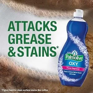 Palmolive Ultra Dish Liquid Oxy Power Degreaser, 32.5 Fl Oz Unscented  32.5 Fl Oz (Pack of 1) - product information 3
