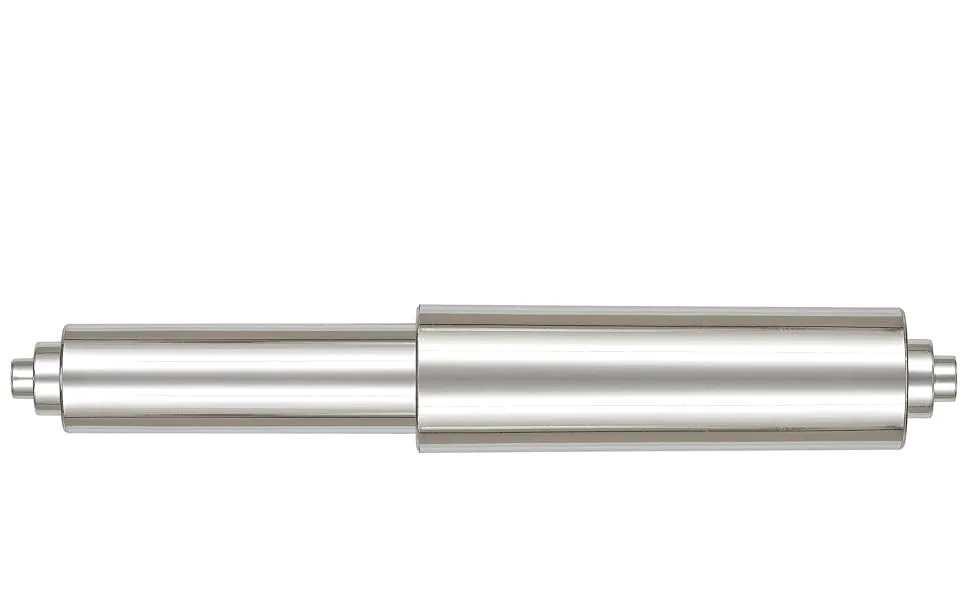 Universal Plastic Spring Loaded Toilet Paper Roll Holder Replacement , Chrome (1, Chrome) 1 Chrome - product information 2