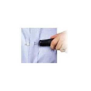 Sammons Preston - 61284 Button Hook with Supergrip Handle, Independent Dressing Aid for Hooking, Buttoning Device with Rubber Ridges for Getting Dressed, Dress Stick for Arthritis, Elderly, Limited Hand Mobility - product information 1