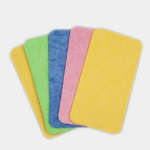 Temede Large Cellulose Sponges, Kitchen Sponges for Dish, 1.4" Thick Heavy Duty Scrub Sponges, Non-Scratch Dish Scrubber Sponge for Household, Cookware, Bathroom, Compressed Packaging 5pcs - 5*color sponges