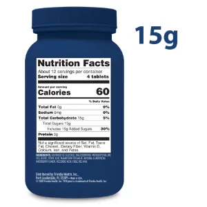 TRUEplus Glucose Tablets, Raspberry Flavor - 10ct Tube (1) - trueplus glucose tabs