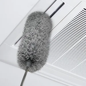 Microfiber Feather Duster - an 100 inch Extendable and Bendable Long Handle Dusters for Dust and Cobweb Cleaning All-Round Home Cleaning Gray - product information 6