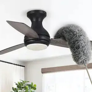 Microfiber Feather Duster - an 100 inch Extendable and Bendable Long Handle Dusters for Dust and Cobweb Cleaning All-Round Home Cleaning Gray - product information 9