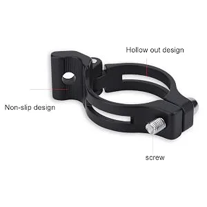 Front Derailleur Adapter Aluminum Alloy Derailleur Clamp Tube Derailleur Clamp for Cycling Accessory 34.9mm - product information 21