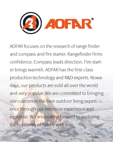 AOFAR Magnesium Fire Starter AF-374 (2-Pack) Waterproof Fire Steel Pouch for Camping, Hiking, Hunting, Backpacking,Outdoor Survival fire Striker kit - product information 2