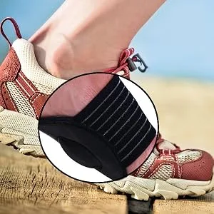 Ontel Strutz Cushioned Arch Supports, Green, 2 Count - Strutz compression image shown with tennis shoe during exercise or everyday wear.