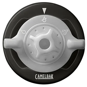 CamelBak Podium & Peak Fitness Replacement Cap, Black, One Size - camelbak cap, sport bottle, squeeze bottle, water bottle, squeeze water bottle, sports water bottle