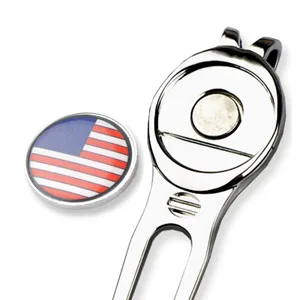 CHIVENIDO Divot Tool Divot Repair Tool, Premium Golf Divot Tool Golf Ball Maker 0 - golf ball maker