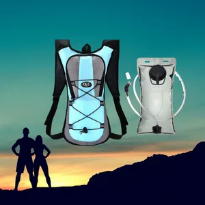 CKE Hydration Bladder 2L/70-Ounce 3L/100-Ounce for Water Backpack Hydration Pack Hydration Backpack for Running Hiking Biking Climbing 2L-Gray - hiking hydration bladder