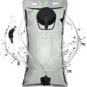 CKE Hydration Bladder 2L/70-Ounce 3L/100-Ounce for Water Backpack Hydration Pack Hydration Backpack for Running Hiking Biking Climbing 2L-Gray - water bladder