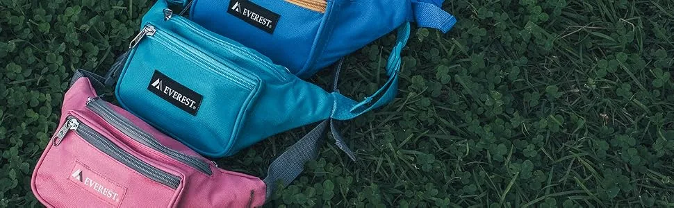 Everest Signature Waist Pack-Standard, White, One Size One Size White - 044kd group