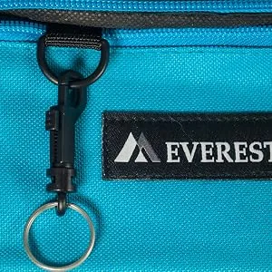 Everest Signature Waist Pack-Standard, White, One Size One Size White - Key Ring Holder