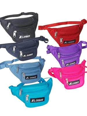 Everest Signature Waist Pack - Junior, Black, One Size - 044ks