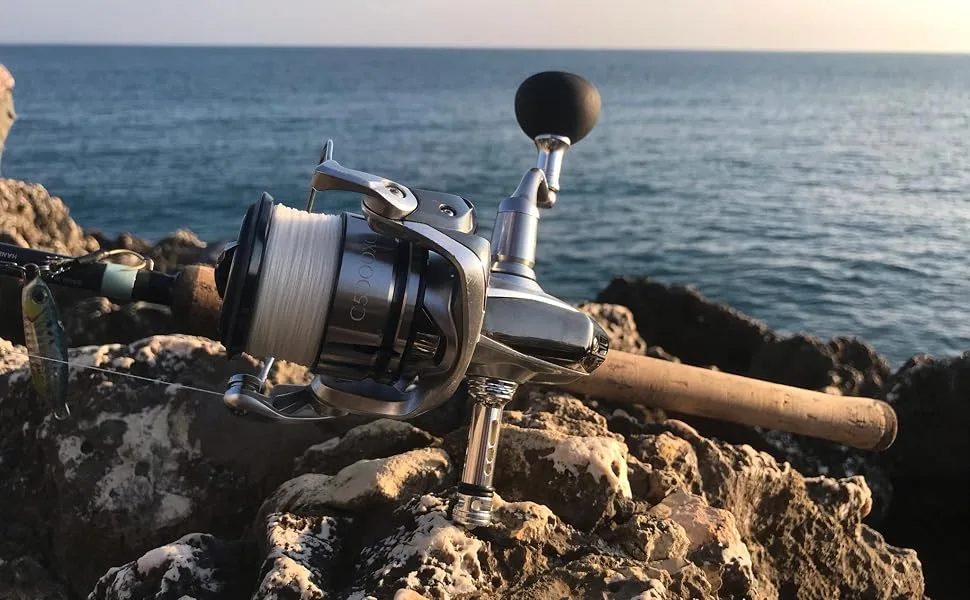 GOMEXUS Reel Stand Protect Reel from Rock Compatiable for Shimano Stradic Stella Vanford Daiwa Certate Exist Red for Vanford/Stradic CI 4 42mm-basic - daiwa luvias