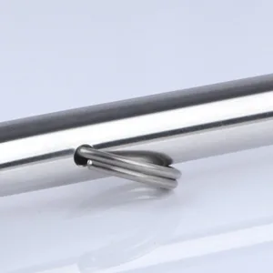Stainless Steel Rail Mount Boat Pulpit Staff (7/8" - 1") , boat yacht marine flag pole - Highly Polished