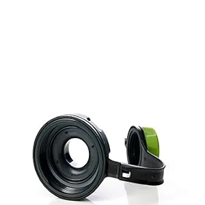 humangear capCAP+, Black Black One Size - spill-free with small spout