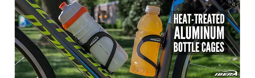 Ibera Bicycle Lightweight Aluminum Water Bottle Cage Black - product information 19
