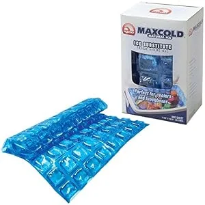 Igloo Maxcold Natural Ice Sheet 88 Cube, 15 x 18.5 Inches, Blue Blue 88 Cube - product information 1