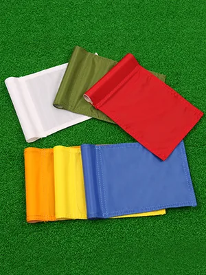 KONDAY Golf Flag,Practice Green Golf Flags, Solid Nylon and Checkered Training Golf Putting Green Flags, Indoor Outdoor Backyard Garden Portable Golf Target Flags - golf flags for putting greens cup flag golf pin flags mini size backyard golf flag for garden use