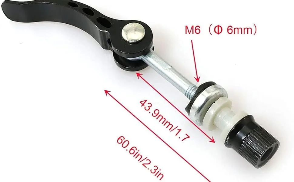 Fixed Bicycle Clip Quick Release Seat Bar Quick Release Bike Seat Clamp Seat Post Saddle Parts for Folding Bicycle Mountain Bike - Bicycle Clip