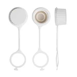 Tethered Drain Plug caps for Igloo,Replacement Igloo Cooler Threaded Drain caps,White Drain Plug caps,Igloo Replacement Parts,Set of 2 - product information 2