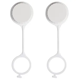 Tethered Drain Plug caps for Igloo,Replacement Igloo Cooler Threaded Drain caps,White Drain Plug caps,Igloo Replacement Parts,Set of 2 - product information 3