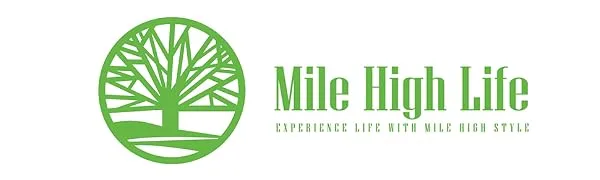 Mile High Life Tri-fold Golf Towel | Premium Microfiber Fabric | Waffle Pattern | Heavy Duty Carabiner Clip | 14 Color Options 1 Black - Mile High Life