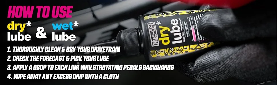 Muc Off Dry Lube (50-ml) 120ml - Bio Lubes 04