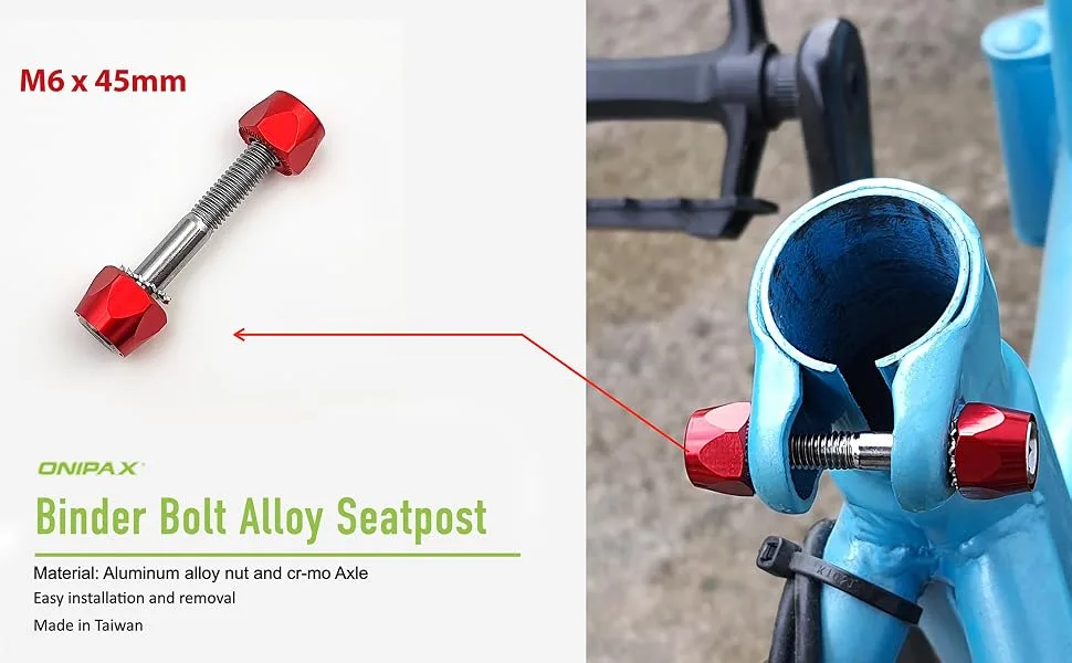 ONIPAX Binder Bolt Alloy Seatpost black - ONIPAX Binder Bolt Alloy Seatpost