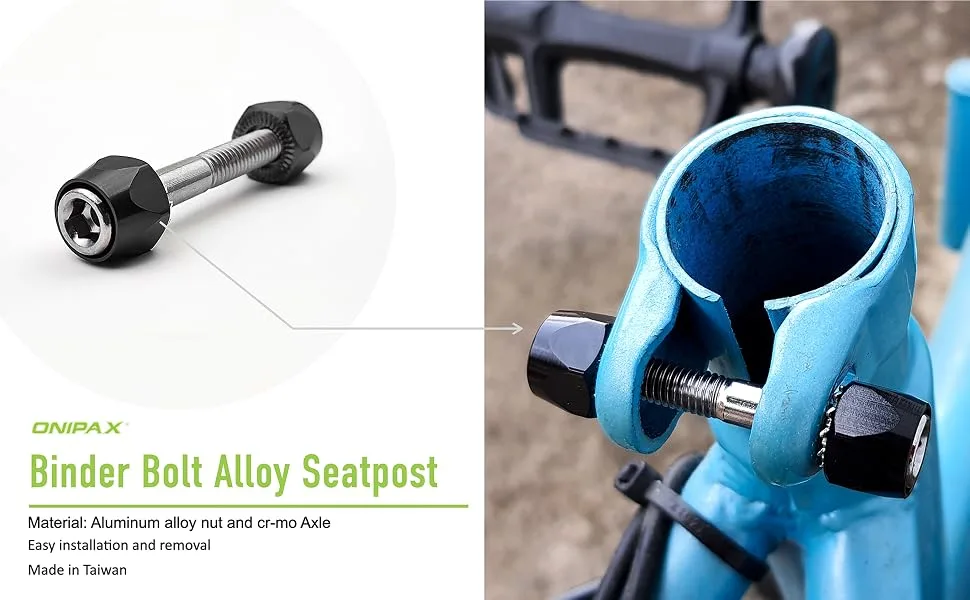 ONIPAX Binder Bolt Alloy Seatpost black - ONIPAX Binder Bolt Alloy Seatpost