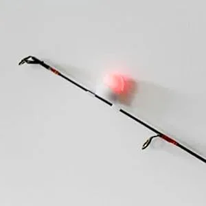 Power Cast Sensor LED Night Fishing Rod Tip Flashlight/Bite Indicator/Bite Alarm,Glow Stick Replacement 3 - Rod tip Light installed on rod